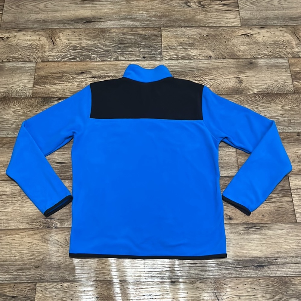 The North Face Men’s Top Size Medium Blue TKA Glacier Snap-Neck Lightweight - Picture 2 of 10